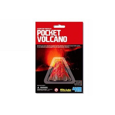 Expérience science card : mini-volcan  4M - Kidz Labs    076515